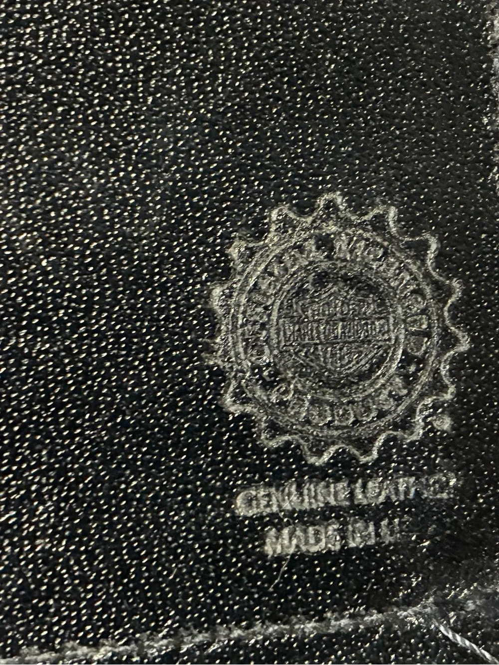 Harley-Davidson Men’s Black Leather Wallet - Hawaii Edition Made in USA
